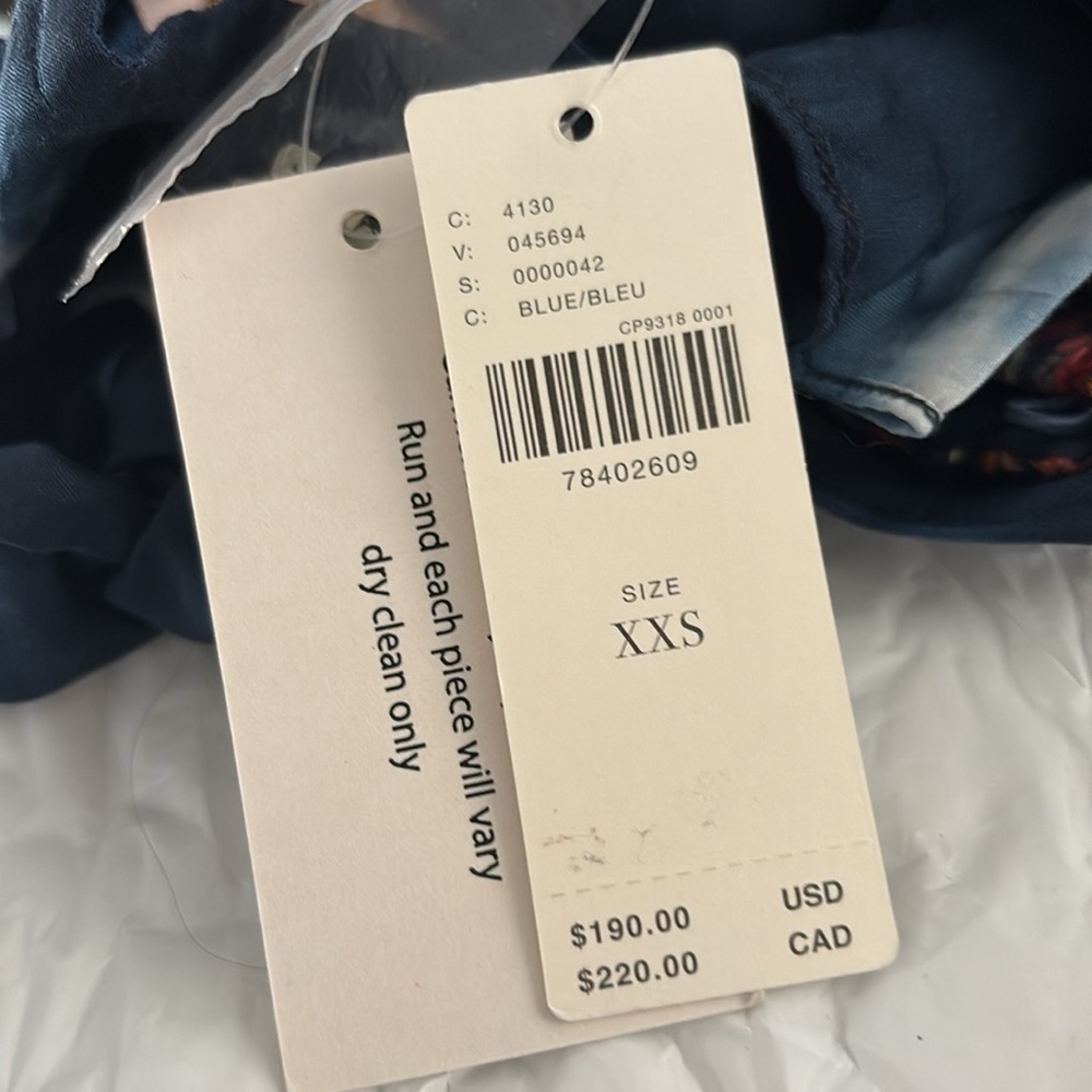 🎉Host Pick🎉NWT Anthropologie Verb By Pallavi Singhee Mini Dress - Picture 7 of 7